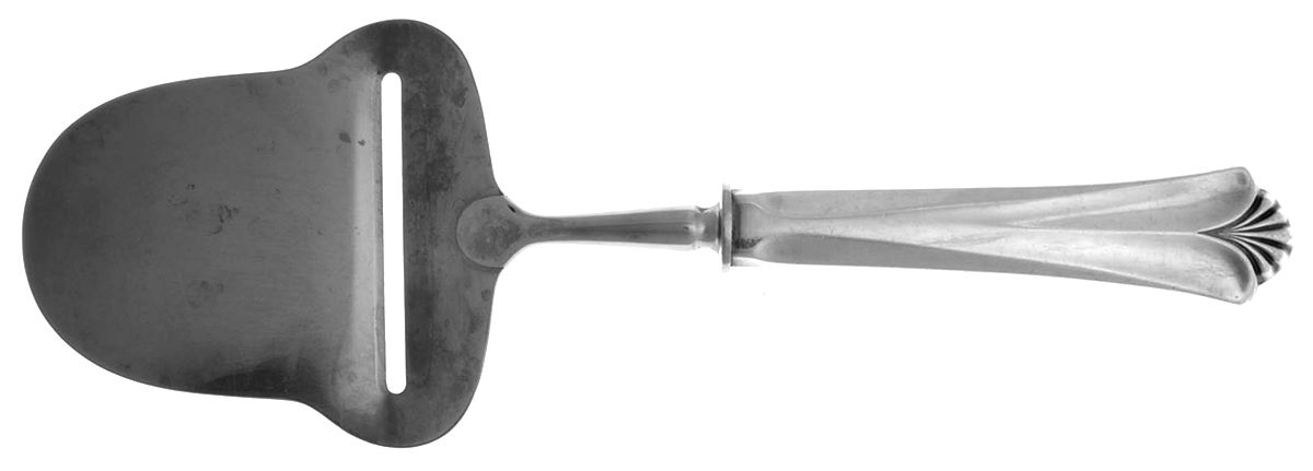 Town Hall  Aka Rdhus M-Vifte (Sterling) Cheese Plane with Stainless Plane by David Andersen-1