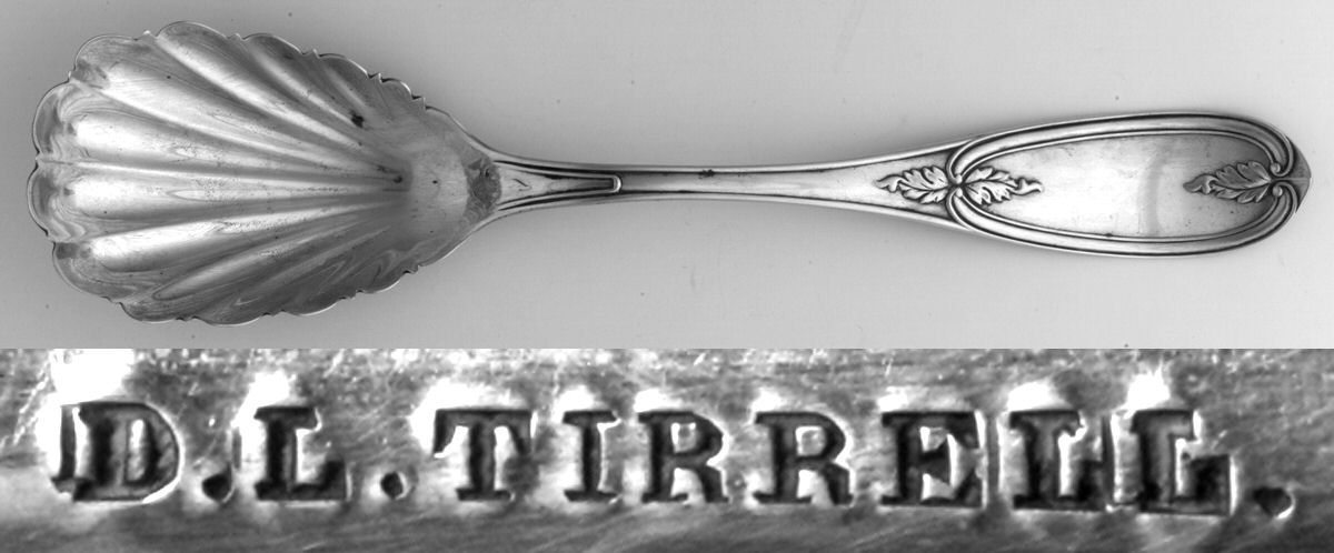 Olive (Coin) Preserve Spoon by Daniel L Tirrell-1