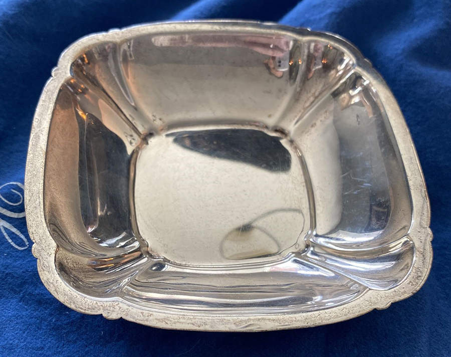 1454 (Sterling, Hollowware) 4" Bon Bon Bowl by Dominick & Haff-1