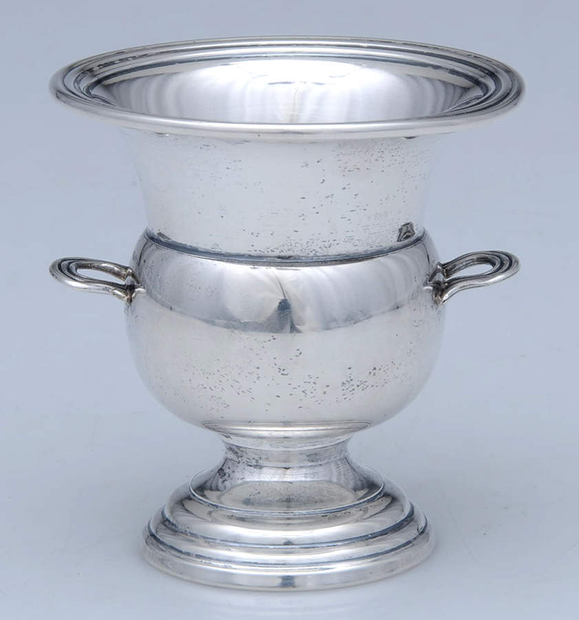 20 (Sterling, Hollowware) Toothpick Holder by Dunkirk Silversmiths-1
