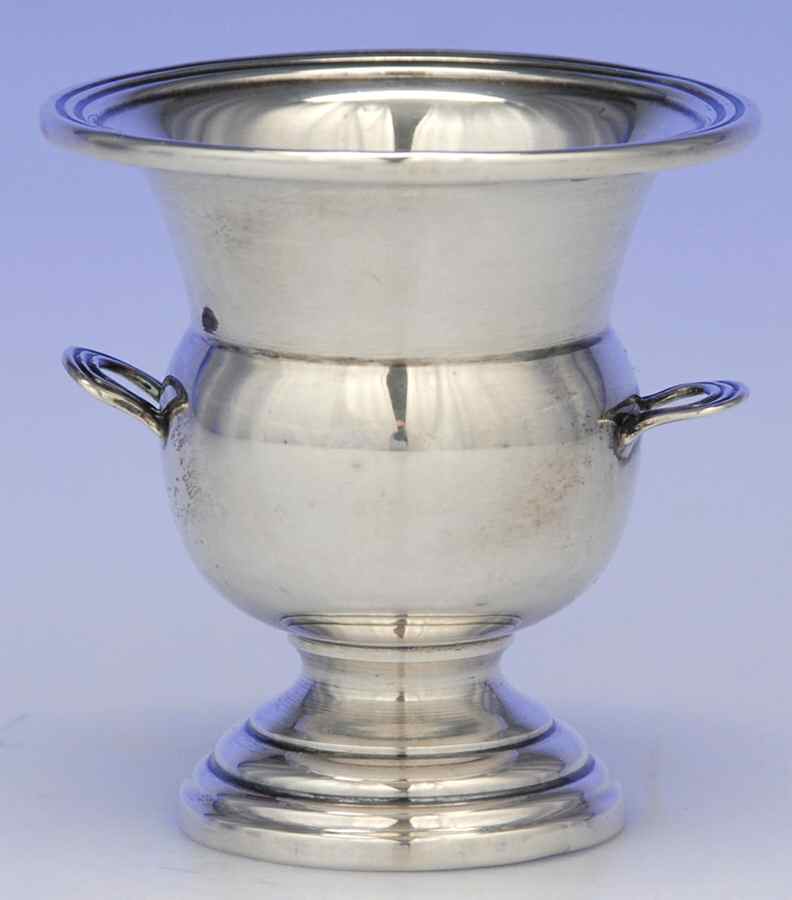 20 (Sterling, Hollowware) Toothpick Holder by Dunkirk Silversmiths-1