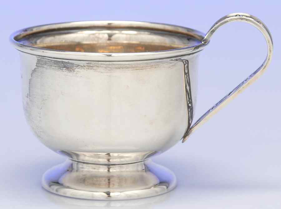 3365 (Sterling, Hollowware) Sterling Punch Cup by Dominick & Haff-1