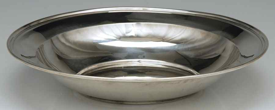 3846 (Sterling, Hollowware) 9" Round Vegetable Bowl by Dominick & Haff-1