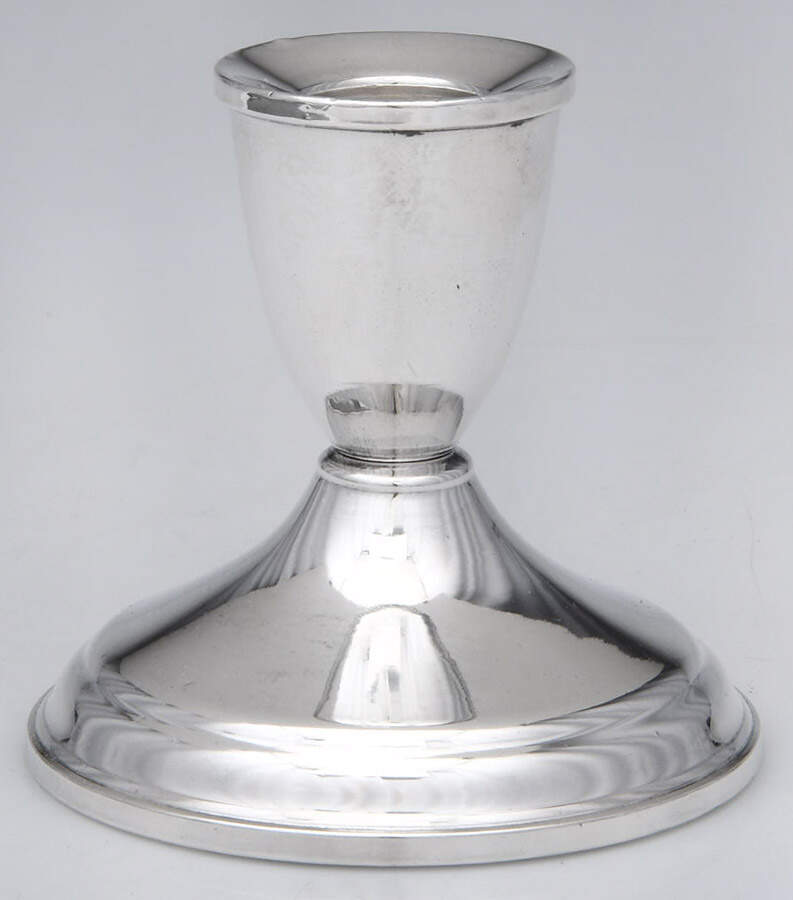 Sterling Candlesticks Weighted Candleholder by Duchin Creations-1