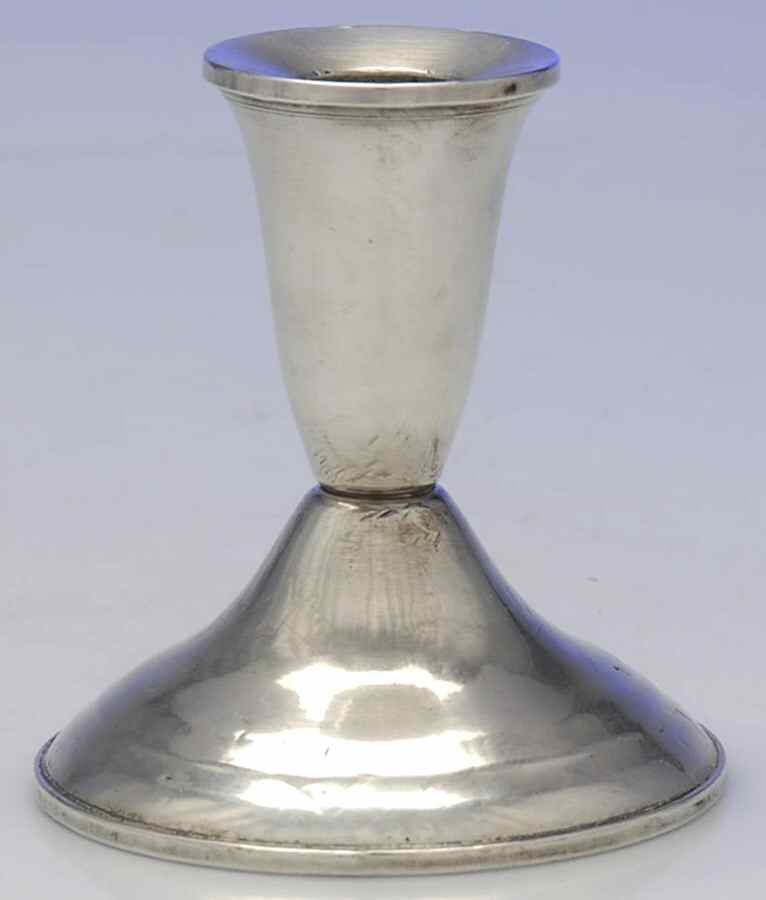 Sterling Candlesticks 3" Console Candleholder by Duchin Creations-1