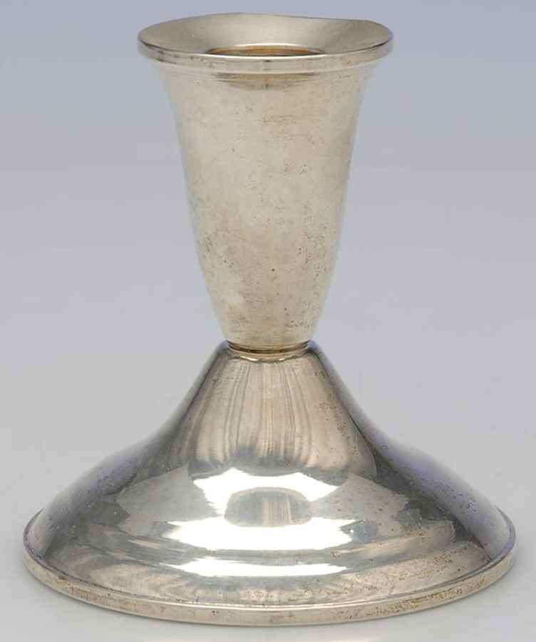 Sterling Candlesticks Weighted Candleholder by Duchin Creations-1
