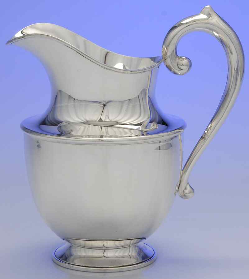 86 (Sterling, Hollowware) 64 Oz Water Pitcher by Dorn Sterling-1