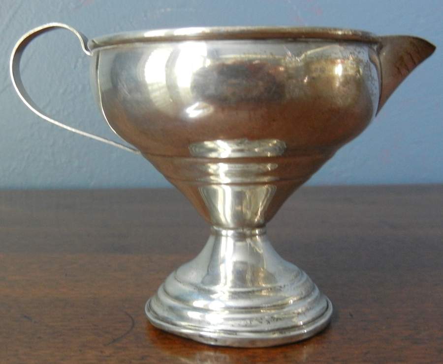 300 (Sterling, Hollowware) Weighted Mini Creamer by Dunkirk Silversmiths-1
