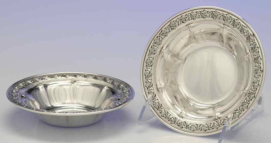 109 (Sterling, Hollowware) Pair of 5" Bon Bons by Durgin-1