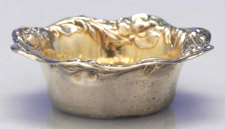 802 (Sterling, Hollowware) Individual Open Salt by Dominick & Haff-1
