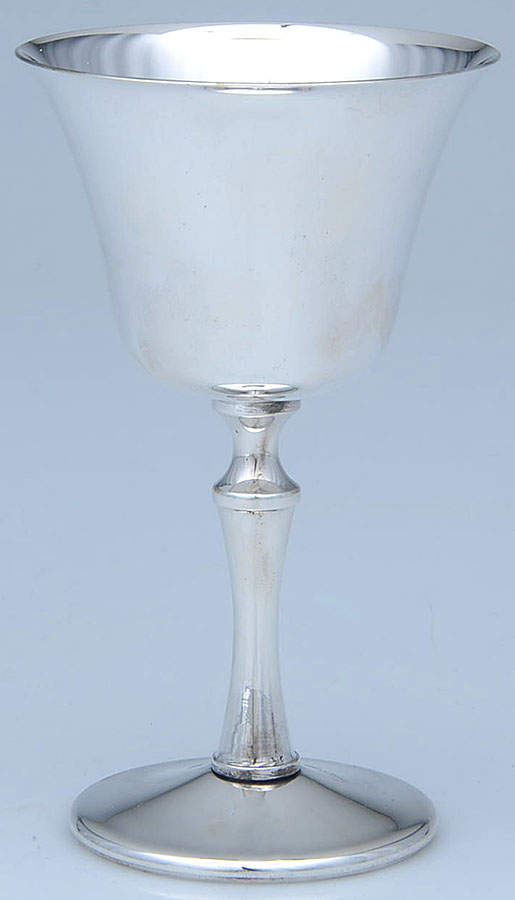 DUI1 (Sliverplate, Hollowware) Wine Goblet by De Uberti Silver-1