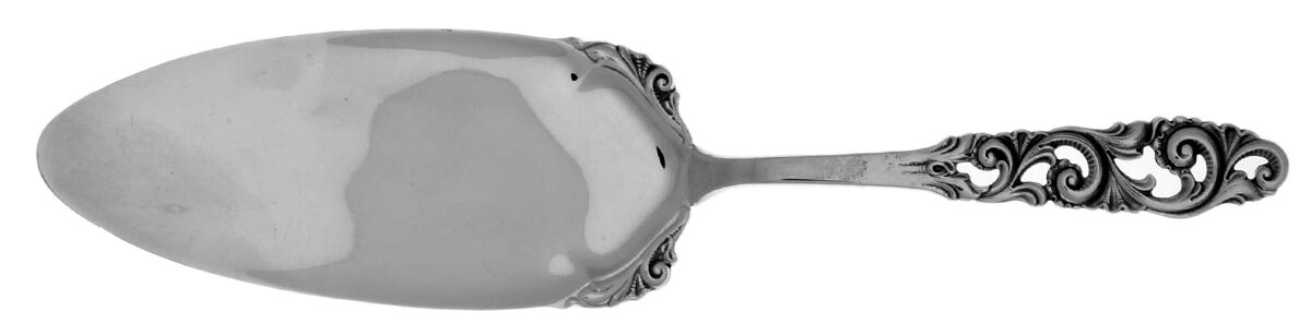 Tele (Sterling) Solid Pie Server by Brodrene Mylius-1