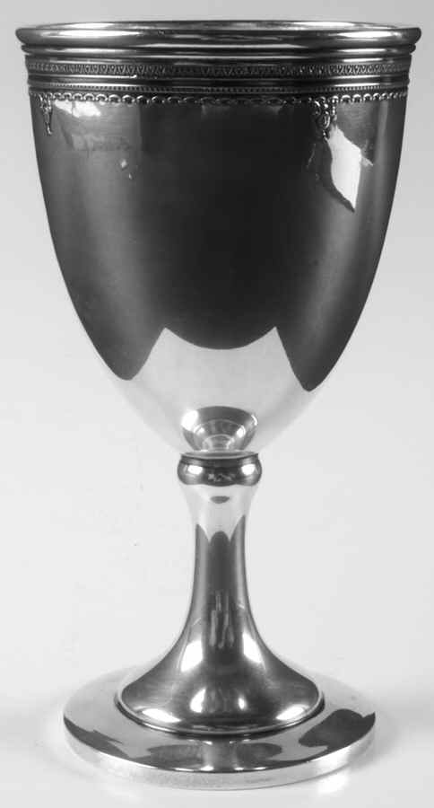 H754 (Sterling, Hollowware) Water Goblet by Dominick & Haff-1