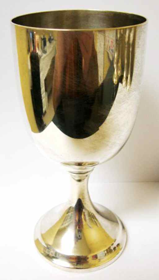 73 (Sterling, Hollowware) Water Goblet by Dunkirk Silversmiths-1