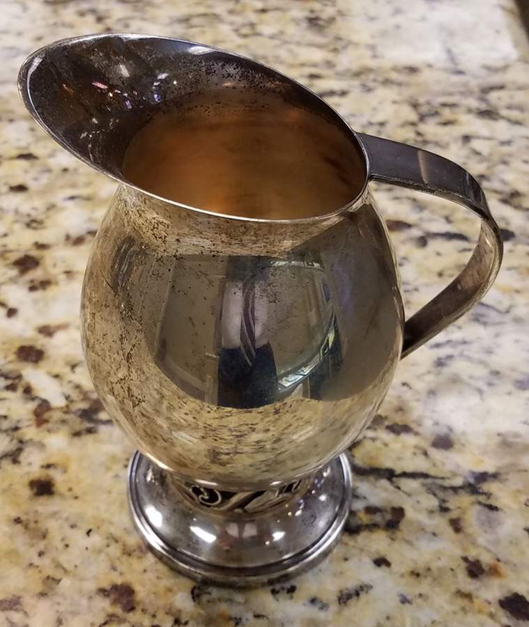 3800 (Sterling, Hollowware) Creamer by Durham Sterling-1