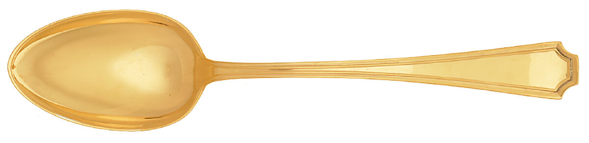 Fairfax-Gold Vermeil (Sterling) Teaspoon by Durgin-1