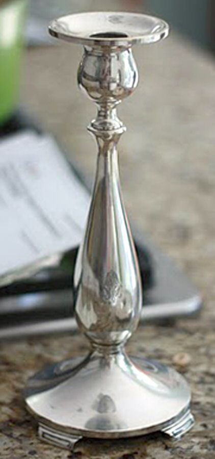 H380 (Sterling, Hollowware) 10" Candlestick by Dominick & Haff-1