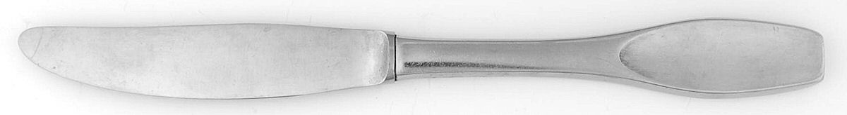 Jubile (Stainless)-Satin Modern Hollow Knife by Dana Stainless-1