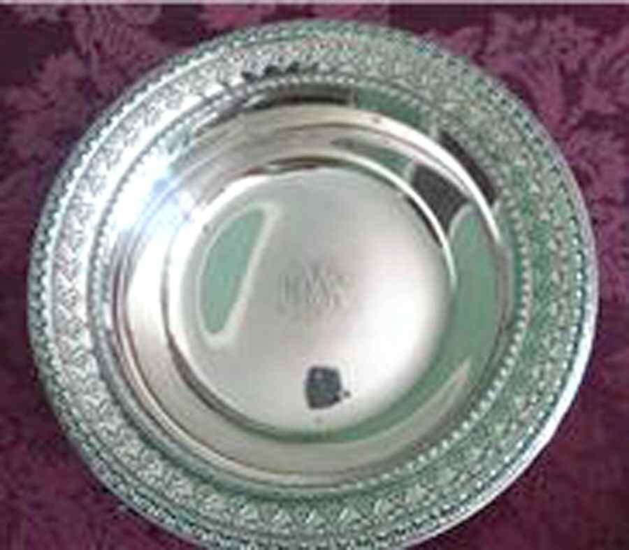 1324 (Sterling, Hollowware) 7" Bon Bon Bowl by Dominick & Haff-1