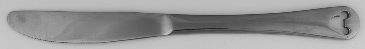 Mickey Mouse (Stainless, Pierced) Modern Solid Knife by Disney Silver-1