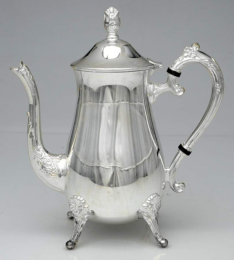 Decorators Choice (Silverplate, Hollowware) Silverplate Coffee Pot by Davco-1