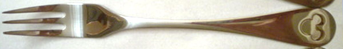 Mickey Mouse (Stainless, Not Pierced) Fork by Disney Silver-1