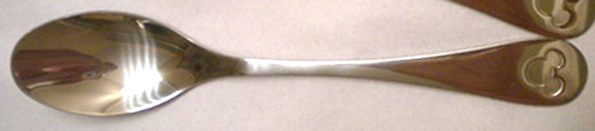 Mickey Mouse (Stainless, Not Pierced) Teaspoon by Disney Silver-1