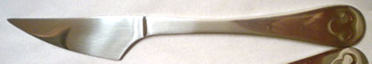 Mickey Mouse (Stainless, Not Pierced) Modern Solid Knife by Disney Silver-1