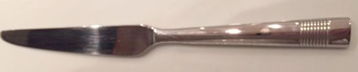 Horizontal (Stainless) New French Solid Knife by Denby-1