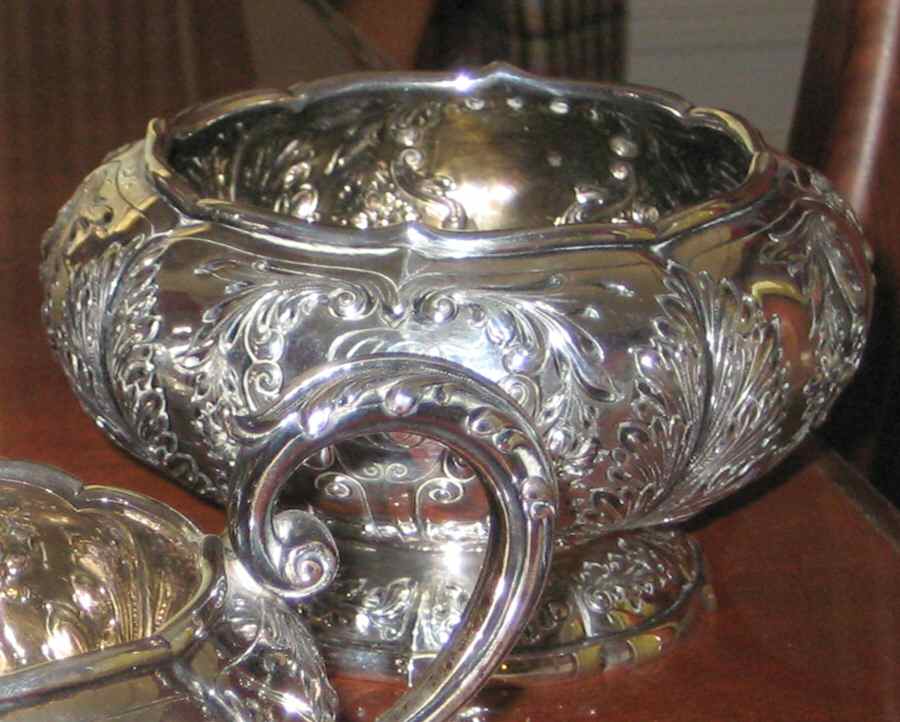 1823 (Sterling, Hollowware) Waste Bowl by Durgin-1