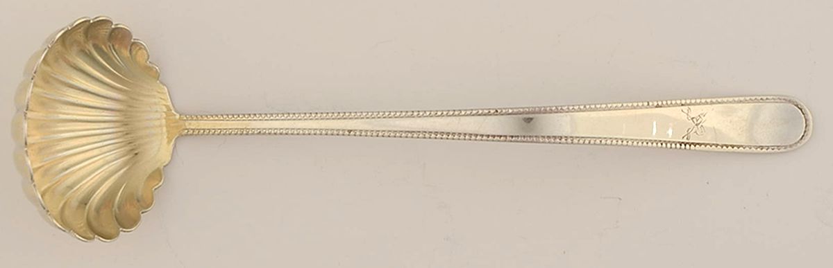 DGA5 (Sterling) Solid Piece Cream Ladle by Davis & Galt-1