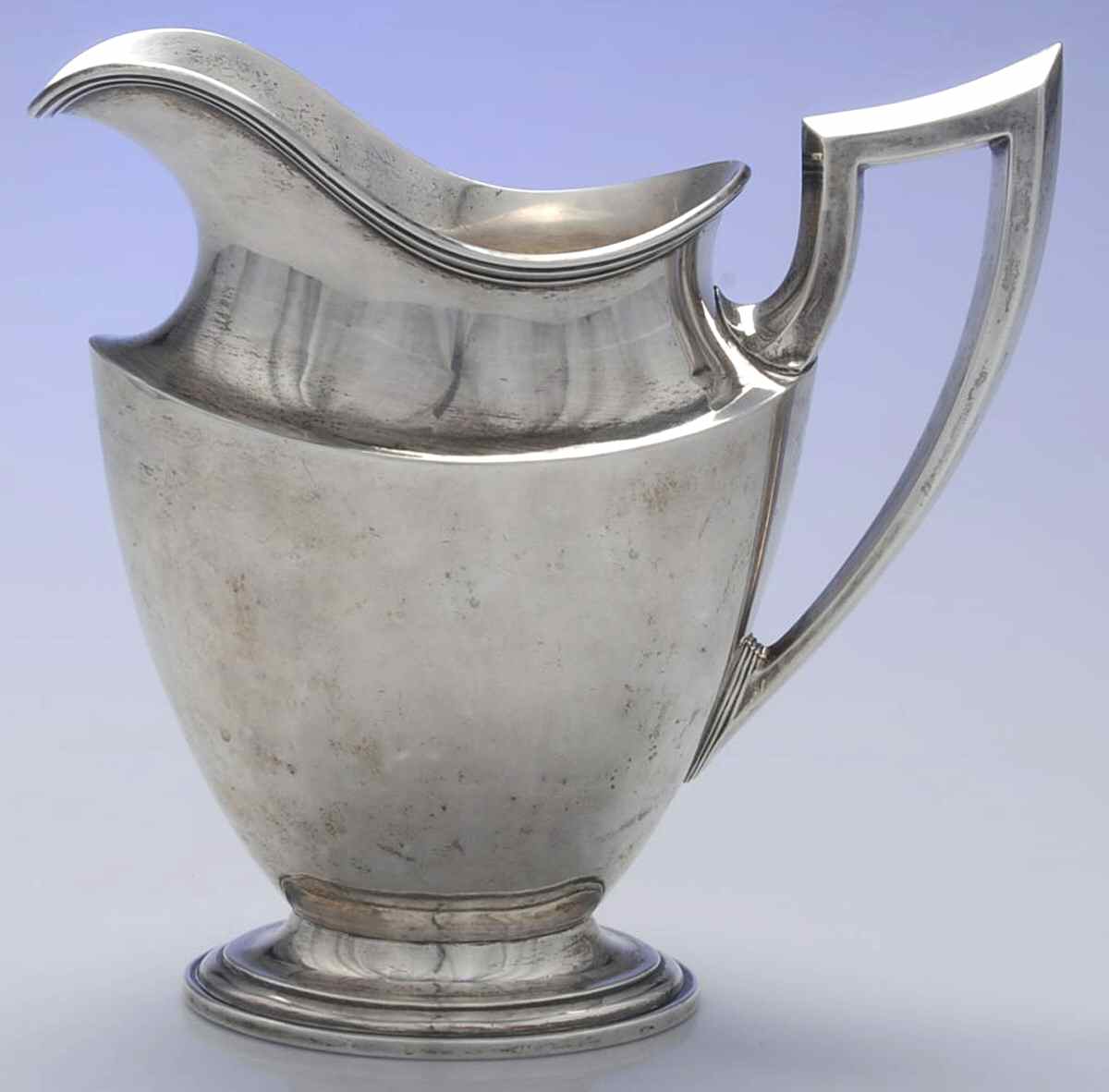 5 (Sterling, Hollowware) 64 Oz Water Pitcher by Durgin-1