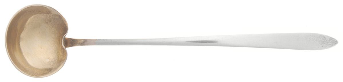 DUS30 (Sterling) Solid Piece Cream Ladle by Durgin-1