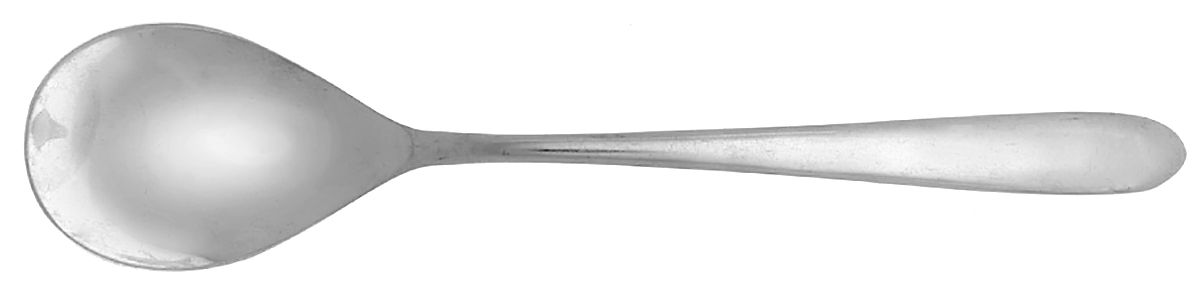 Teardrop (Stainless) Place/Oval Soup Spoon by Dansk-1