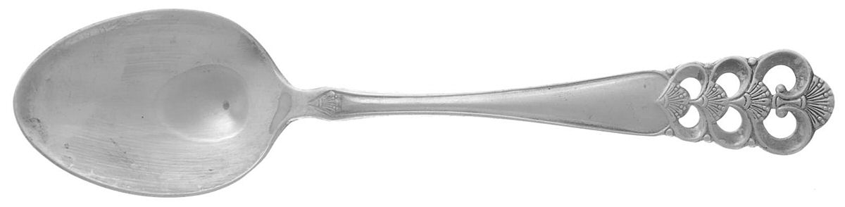 Norrona (Silverplate) Place/Oval Soup Spoon by David Andersen-1