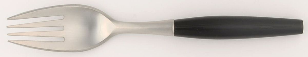 Kongo-Black (Stainless, Satin) Fork by Dansk-1