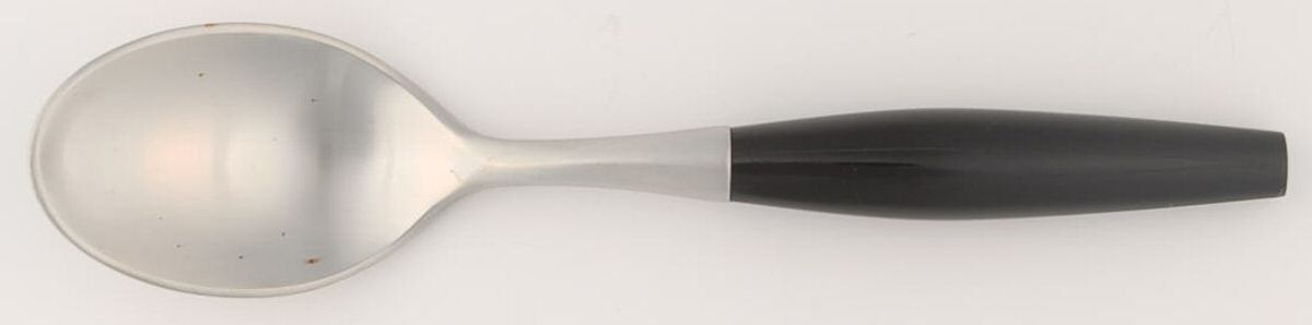 Kongo-Black (Stainless, Satin) Teaspoon by Dansk-1
