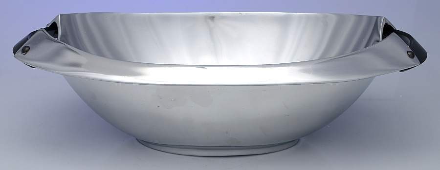 Rivet (Aluminum, Hollowware) 16" Oval Bowl by Dansk-1