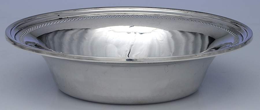 A342 (Sterling, Hollowware) 9" Round Vegetable Bowl by Dominick & Haff-1
