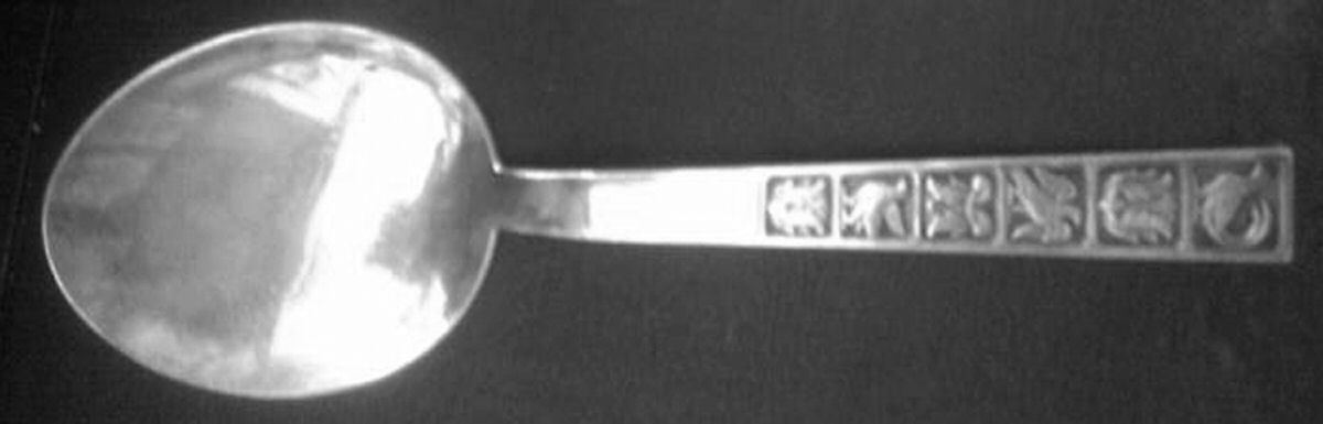 DDA14 (Sterling) Solid Serving Spoon by David Andersen-1