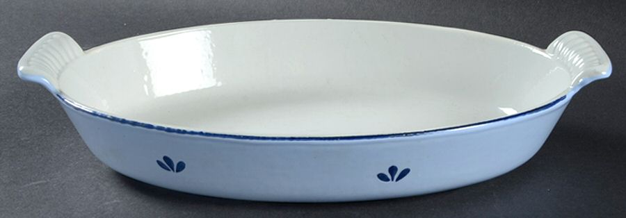Blue Tulip 11" Au Gratin by Dru (Holland)-1