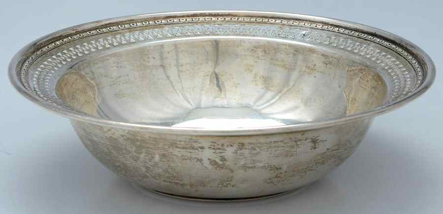 005 (Sterling, Hollowware) 6" Bon Bon Bowl by S Kind & Sons-1