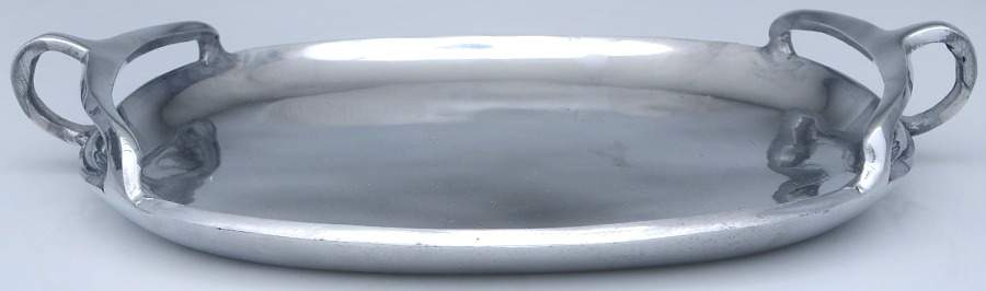 Kobenstyle (Aluminum, Hollowware) 15" Square Tray by Dansk-1