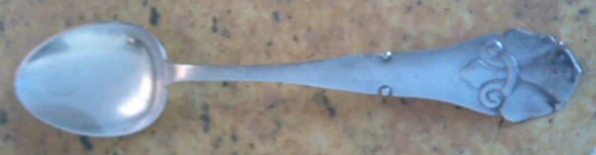 DLR1 (Silverplate) Teaspoon by Dalgaard-1