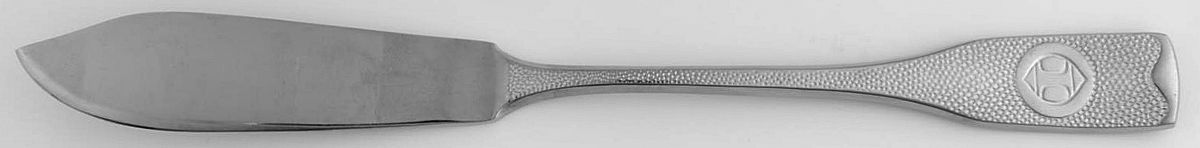 DJ20 (Stainless) Individual Solid Fish Knife by DJ (Flatware)-1