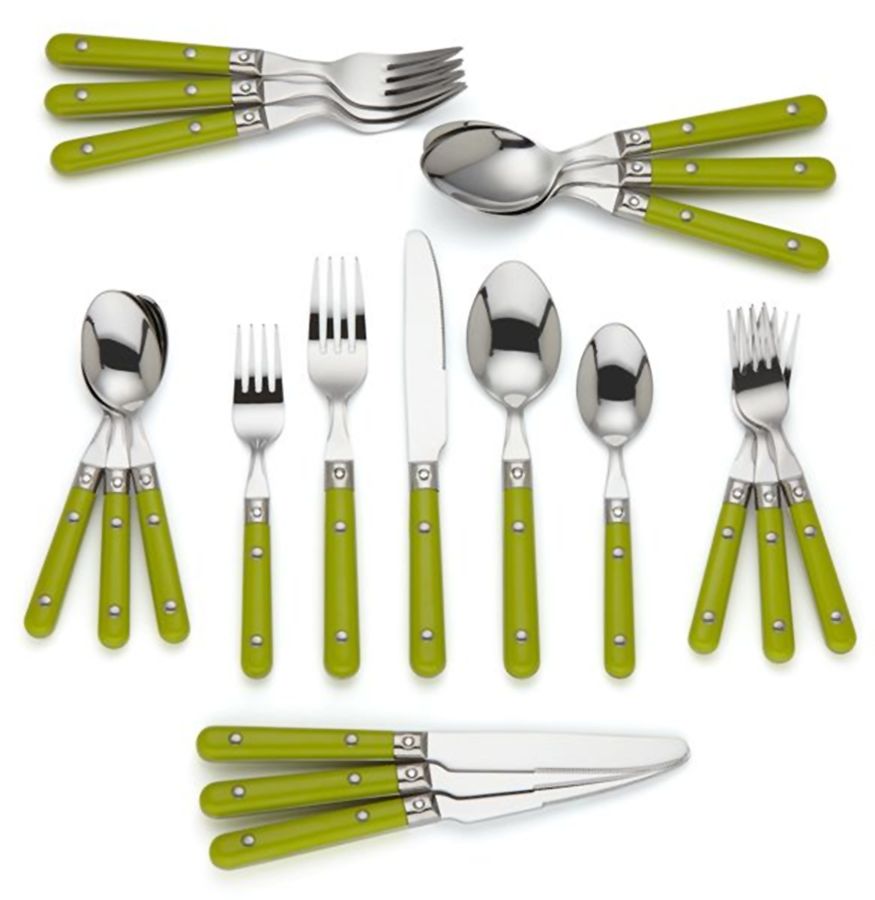 The Burbs-Grass Green (Stainless) Fork by Dansk-1