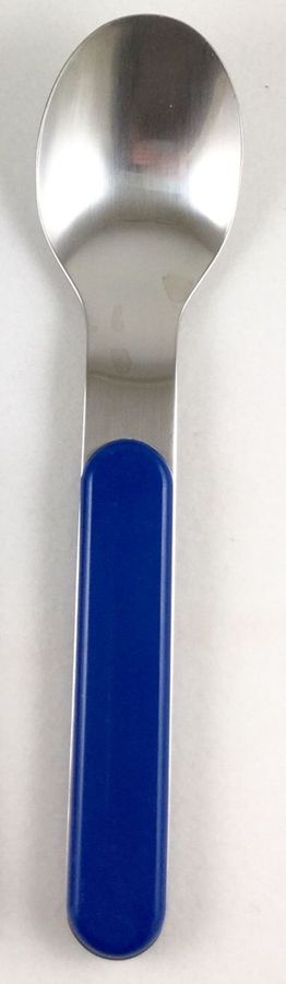 Summer House-Medium Blue(Stainless) Teaspoon by Dansk-1