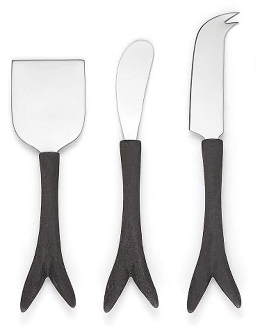 Moby (Aluminum, Hollowware) (3pc) Cheese Set (CHEK, CHESPT & CHEPL) by Dansk-1