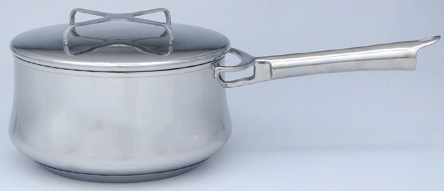 Kobenstyle (Stainless, Cookware) 2 Quart Saucepan & Lid by Dansk-1