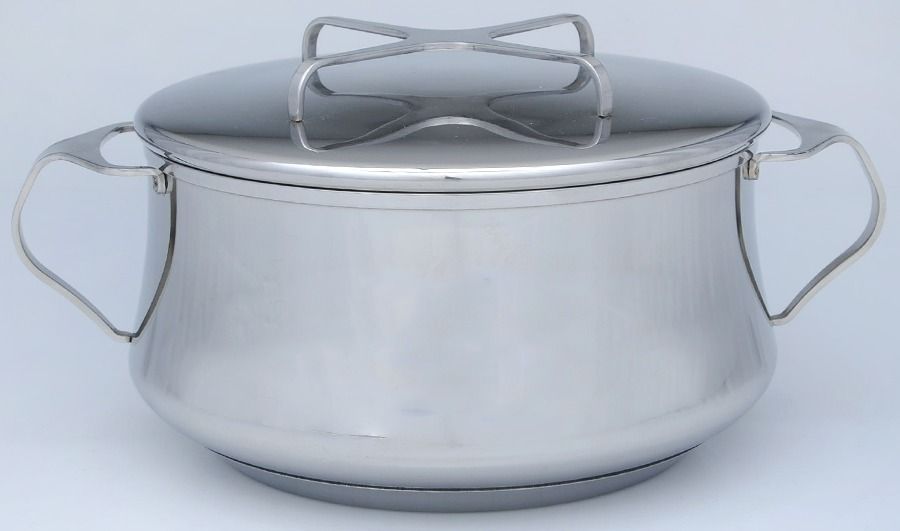 Kobenstyle (Stainless, Cookware) 2 Qt Round Casserole & Lid by Dansk-1
